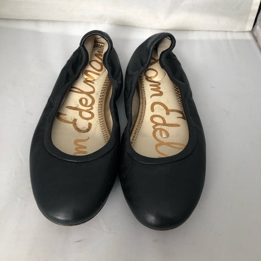 Sam Edelman basic black do fit flats 4.5